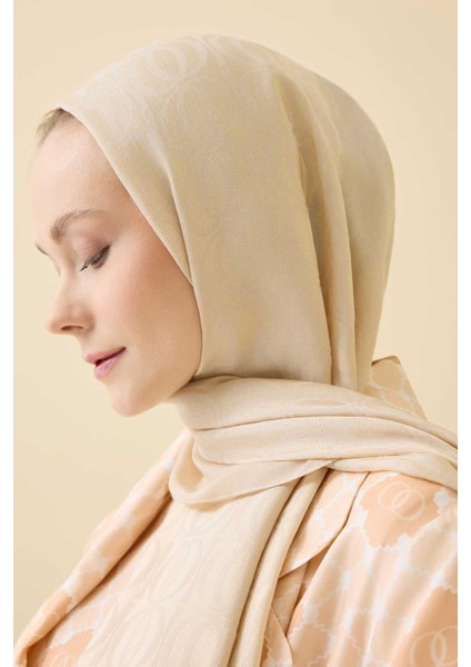 Bambunoor Bej Naia Pamuk Şal 70X210 indirimleri