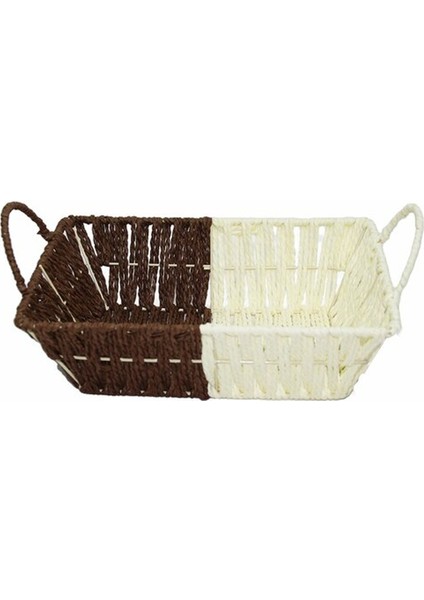 Hasırlı Ekmek Sepeti Dikdörtgen ROYALEKS-8804