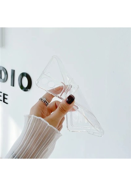 Samsung Galaxy A56 Uyumlu Kılıf Kartlık Bölmeli Arkası Şeffaf Soft Dayanıklı Kılıf Kapak indirimleri