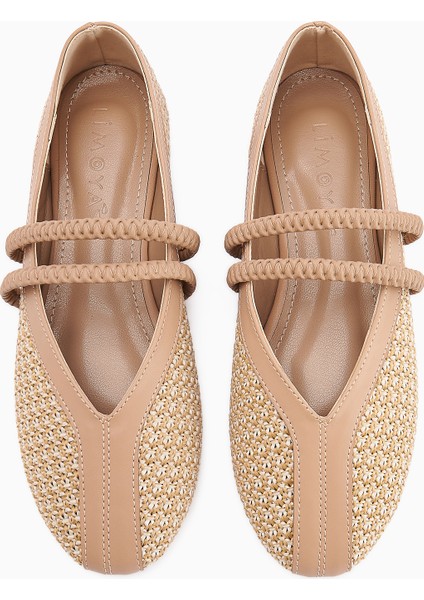 Gwen Bej Lastik Detaylı Kadın Babet modelleri