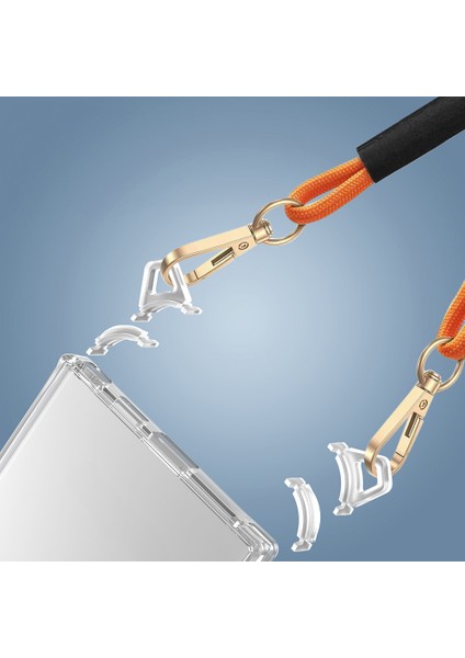 Galaxy S25 Ultra Kılıf Airbagli Takılabilir Askı Aparatlı Zore Snap Silikon Kapak fırsatları