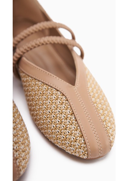 Gwen Bej Lastik Detaylı Kadın Babet fırsatları