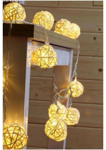 Hasır Toplar LED Işık 2 Metre Gün Işığı Dekor Lambası fiyatları