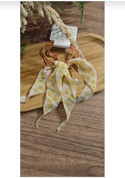 Kurdelalı Incili Fiyonk Toka Ikili