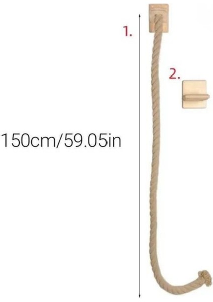 Tribe Duvara Monte Kedi Tırmanma Ağı & Tırmalama Direği – Merdivenli Platformlu indirimleri