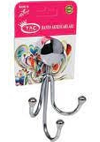 Dekoratif 3 'lü Lale Banyo Askı ROYALEKS-TAÇ575/DEK