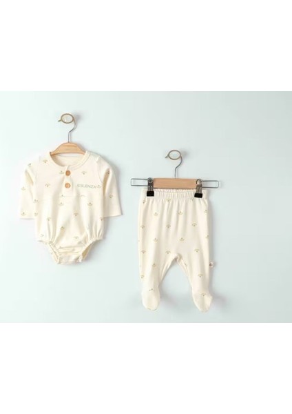 Eslenza Baby Zıbın Takım 0002 Bej