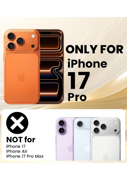 Apple iPhone 17 Pro Uyumlu Kılıf Kartlık Bölmeli Arkası Şeffaf Soft Dayanıklı Kılıf Kapak fiyatları