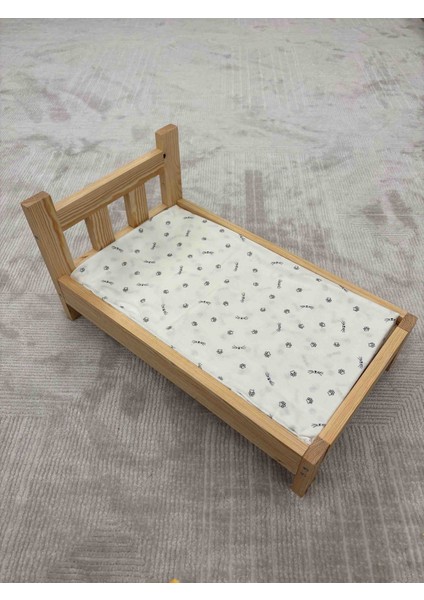 Ahşap Oyuncak Bebek Yatağı (Oyuncak ve Aksesuarlar Hariç) modelleri