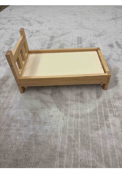 Ahşap Oyuncak Bebek Yatağı (Oyuncak ve Aksesuarlar Hariç) fırsatları