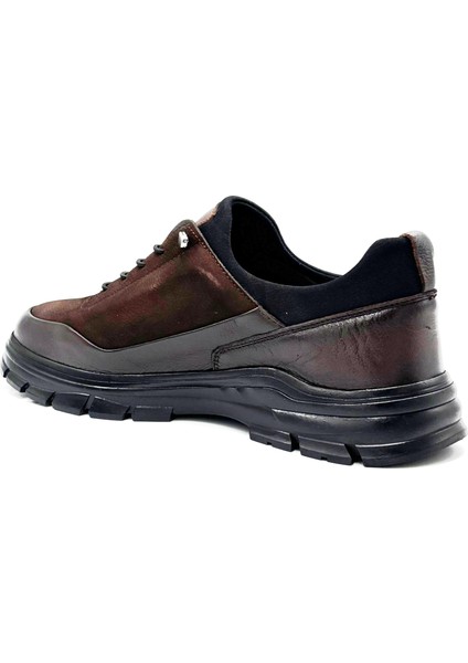 (Bemsa) Hakki Deri Günlük Erkek Ayakkabı Kahve fırsatları
