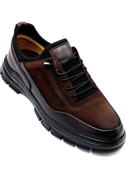 (Bemsa) Hakki Deri Günlük Erkek Ayakkabı Kahve indirimleri