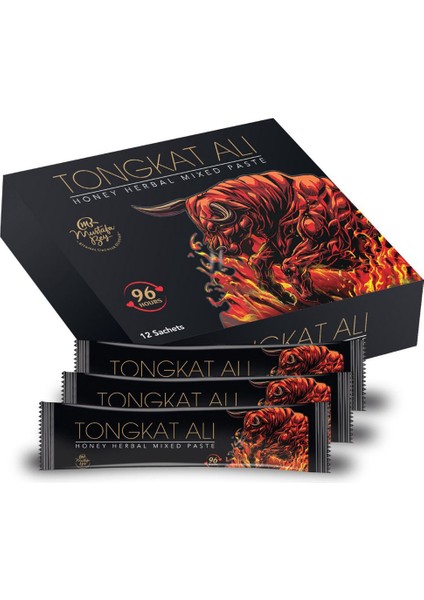 Tongktali Honey Herbal Mixed Paste 12 Şaset