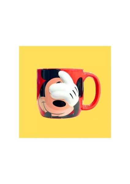 Mickey Kirmizi Mug-