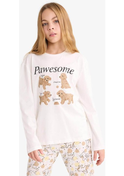 Bej Kız Çocuk Alt-Üst Takım F6230A8/BG759 fiyatları