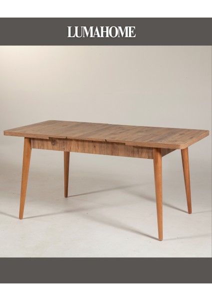 Gordes Extra Atlantik-Antrasit Yemek Masası Takımı