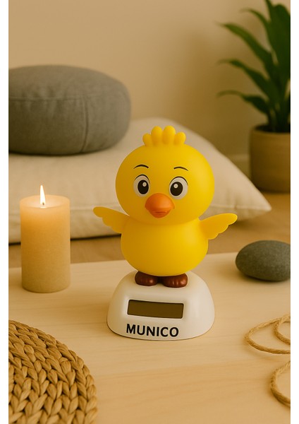 Dans Eden Civciv Figürü – Güneş Enerjili, Çevre Dostu, Çocuklar ve Ofis Için Eğlenceli Dekor fırsatları