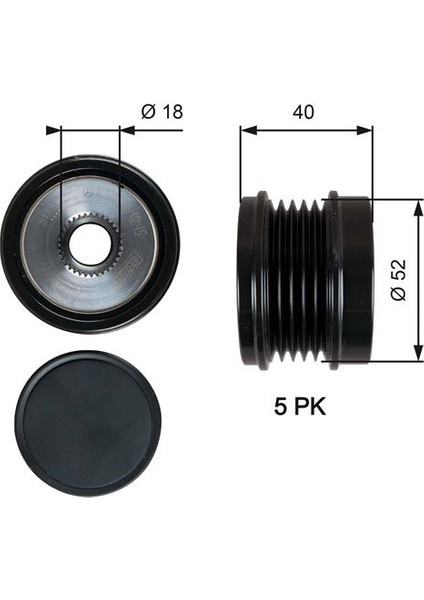 ALTERNATOR KASNAGI MERCEDES W176 W246 C117 10156 A2701550315