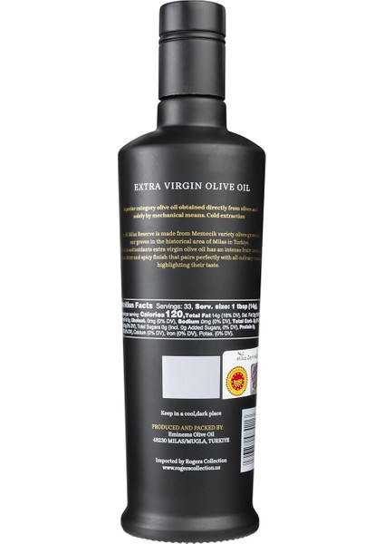 Reserve Erken Hasat Soğuk Sıkım Naturel Sızma Zeytinyağı 500 mL