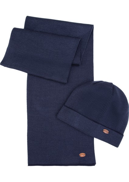 Erkek Lacivert Kaşkol 50317356-VR033