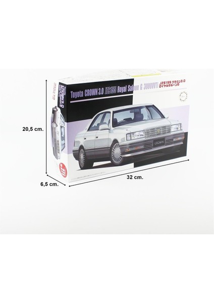ID-271 04608 1/24 Ölçek, Toyota Crown 3.0 Royal Saloon G (JZS155), Otomobil Plastik Model Kiti indirimleri