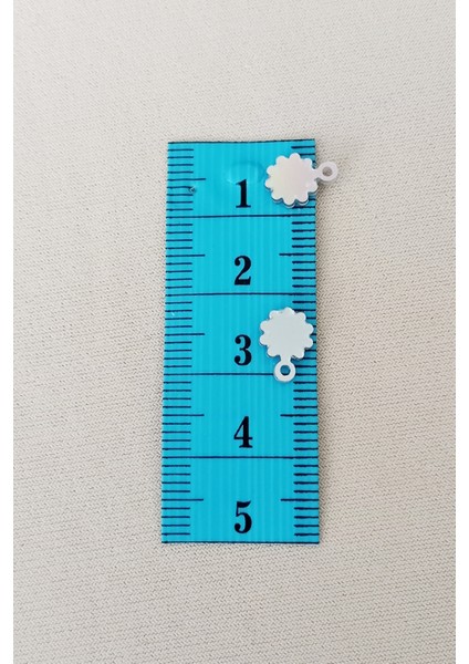 Oya Abiye Bileklik Kolye Pleksi Metalik Plastik Pul Gümüş Renk 8 Gram 100 Adet - BNC518 fiyatları