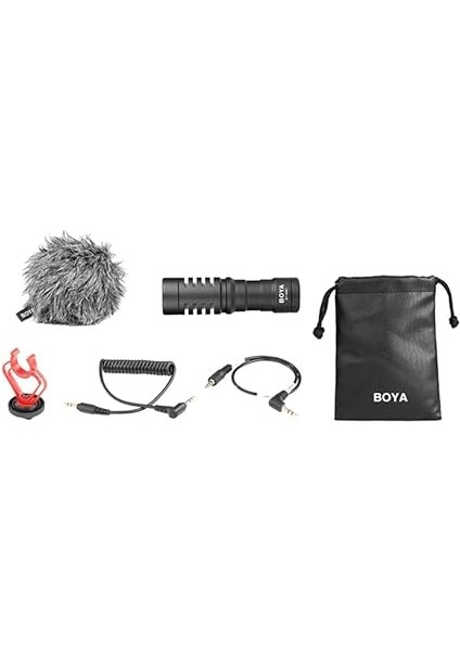 By-Mm1 Pilsiz Kamera Üstü Çift Mikrofon, Iphone, Android, Dslr Kamera Uyumlu fırsatları