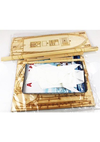 Türk Model 1/35 107 Vega Yelkenli, 87 Cm. Ahşap Model Kiti fırsatları