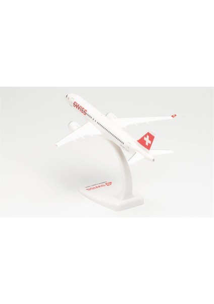 613323 1/200 Ölçek, Airbus A220-300 Swiss International Air Lines, Sergilemeye Hazır Model Yolcu Uçağı fırsatları