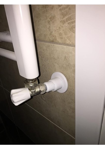 Boru Gizleme Havlupan Ayarlı Beyaz fiyatları