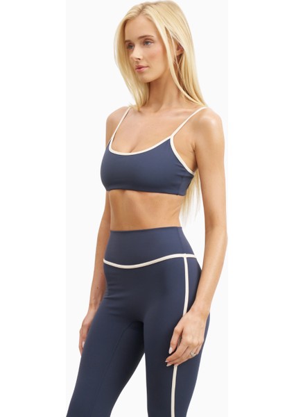 Base Contrast Trim Cami Bra Destekleyici Spor Sütyeni