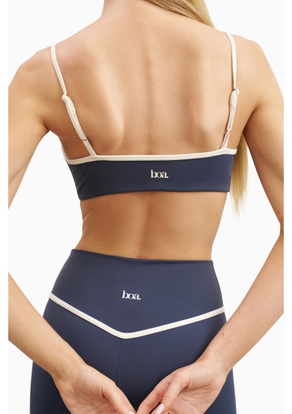 Base Contrast Trim Cami Bra Destekleyici Spor Sütyeni