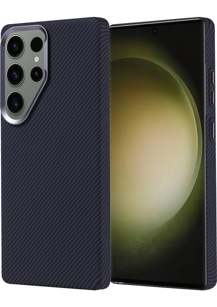 Galaxy S25 Ultra Kılıf M-Safe Şarj Özellikli Karbon Fiber Görünümlü Zore Nekst Kapak fiyatları