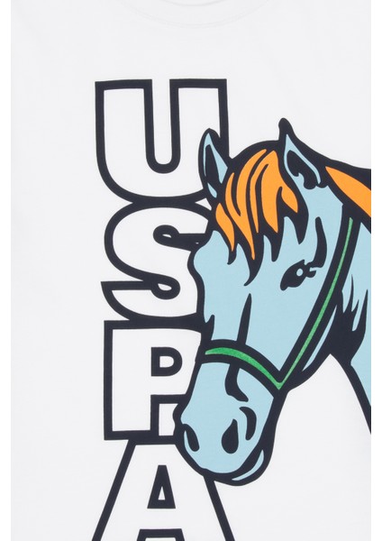 Erkek Çocuk Beyaz Tişört 50316479-VR013 fırsatları