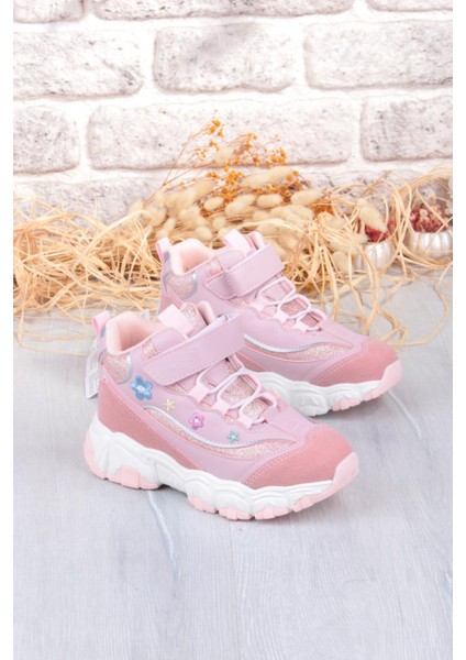 Cool Bella Rahat Sıcak Astar Kaymaz Taban Kız Çocuk Bot