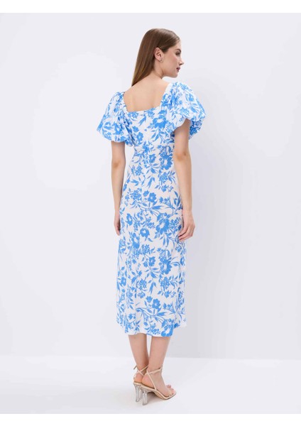 Karoi̇ Straplez Karpuz Kol Regular Fit Açik Mavi̇ Renk Elbise fırsatları