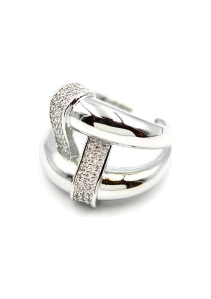 Taşlı Yüzük - Gümüş