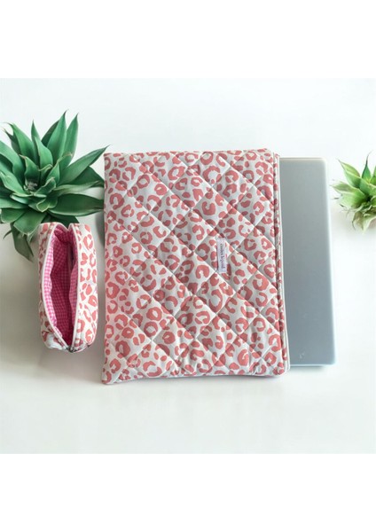 Leopar Desenli Laptop Çantası modelleri