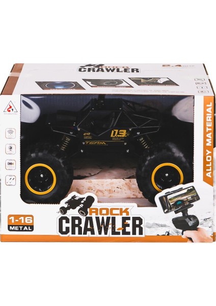 2095 1 16 4x4 Wifi Kameralı Rock Crawler -Gepettoys