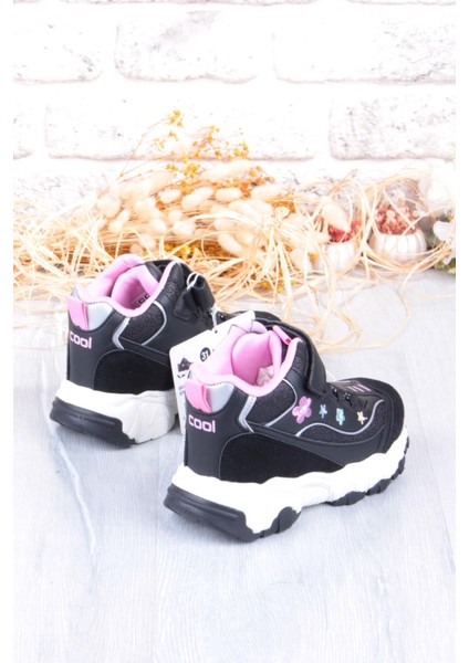 Cool Bella Rahat Sıcak Astar Kaymaz Taban Kız Çocuk Bot indirimleri