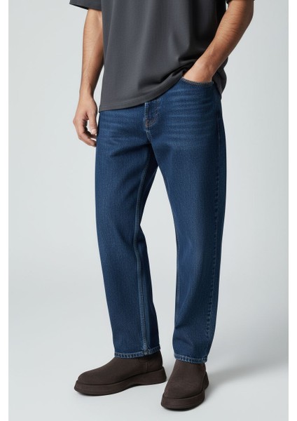 M22327 Marcomen Hakiki Süet Deri Erkek Kahverengi Süet Chelsea Bot