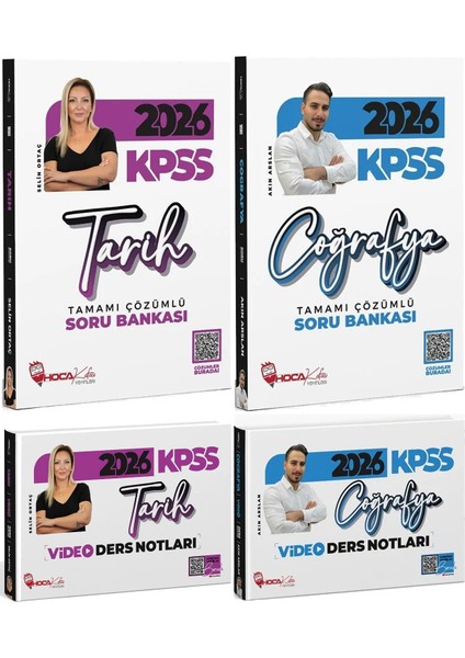 2026 Kpss Tarih Coğrafya Soru Bankası ve Video Ders Notları