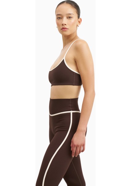 Base Contrast Trim Cami Bra Destekleyici Spor Sütyeni
