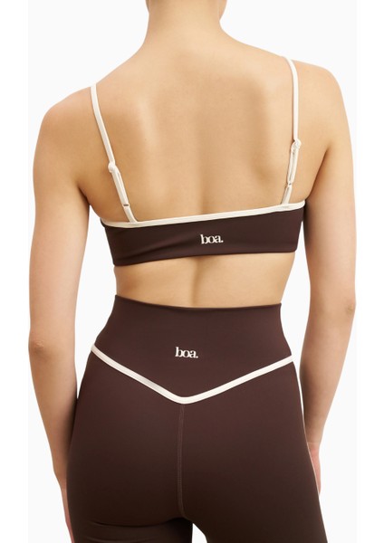 Base Contrast Trim Cami Bra Destekleyici Spor Sütyeni