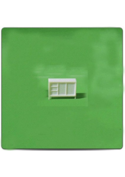 559020 1/50 Ölçek, Komodin Dolap-36 Mm-Beyaz-2 Adet