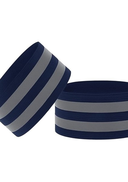 Yansıtıcılı Reflektörlü Kol ve Ayak Bandı, Reflektif Yüksek Görünürlüklü Reflektör Bant Emniyet Bilekliği Bisiklet, Yürüyüş, Motosiklet Sürme Veya Koşu Binicilik Için 2 Adet (Asorti) fırsatları