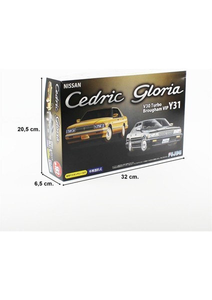 ID-182 03949 1/24 Ölçek, Nissan Cedric/gloria V30 Turbo Brougham Vıp Y31, (Cam Boyama Maskesi Ile), Otomobil Plastik Mod indirimleri