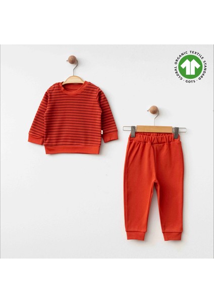 Eslenza Baby Organik 2'li Takım 0054 Kiremit