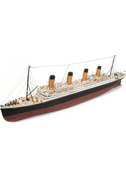 14009 1/300 Ölçek, Rms Titanic, 90 Cm. Yolcu Gemisi, Ahşap Model Kiti modelleri