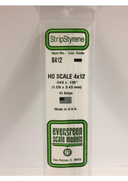 8412 Plastik ÇITA-355MM BOY-1,09X3,43MM-10 Adet -B